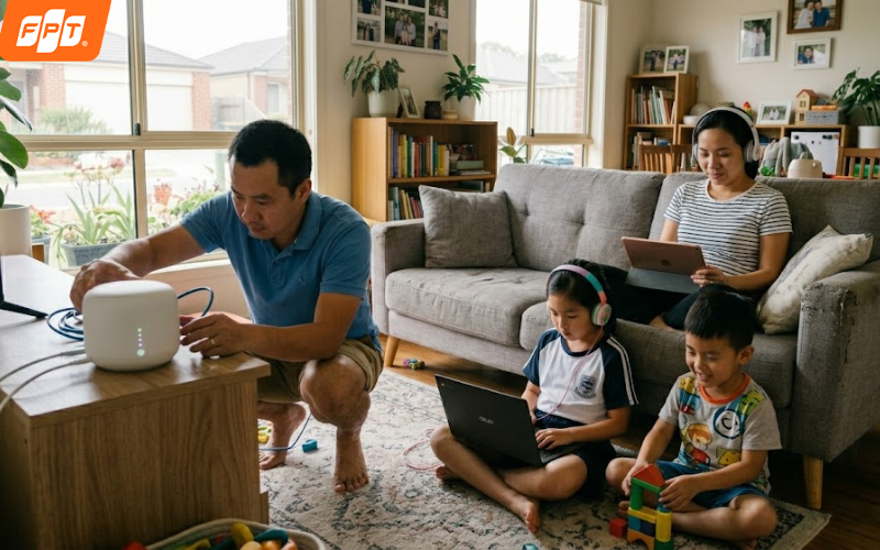 Internet Meta F1 kết nối nhiều thiết bị cùng lúc