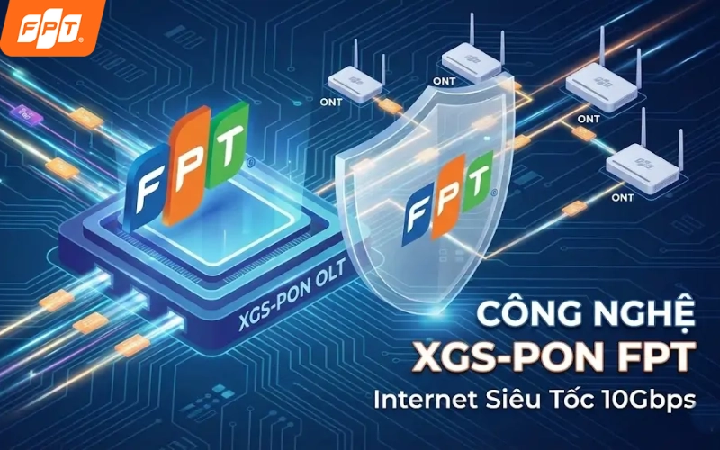 Công nghệ XGS-PON trên gói FPT SpeedX10 giảm nghẽn mạng giờ cao điểm