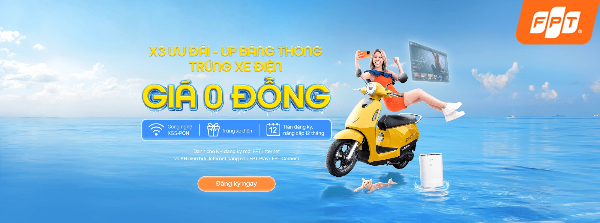 Khuyến mãi lắp mạng FPT mới nhất