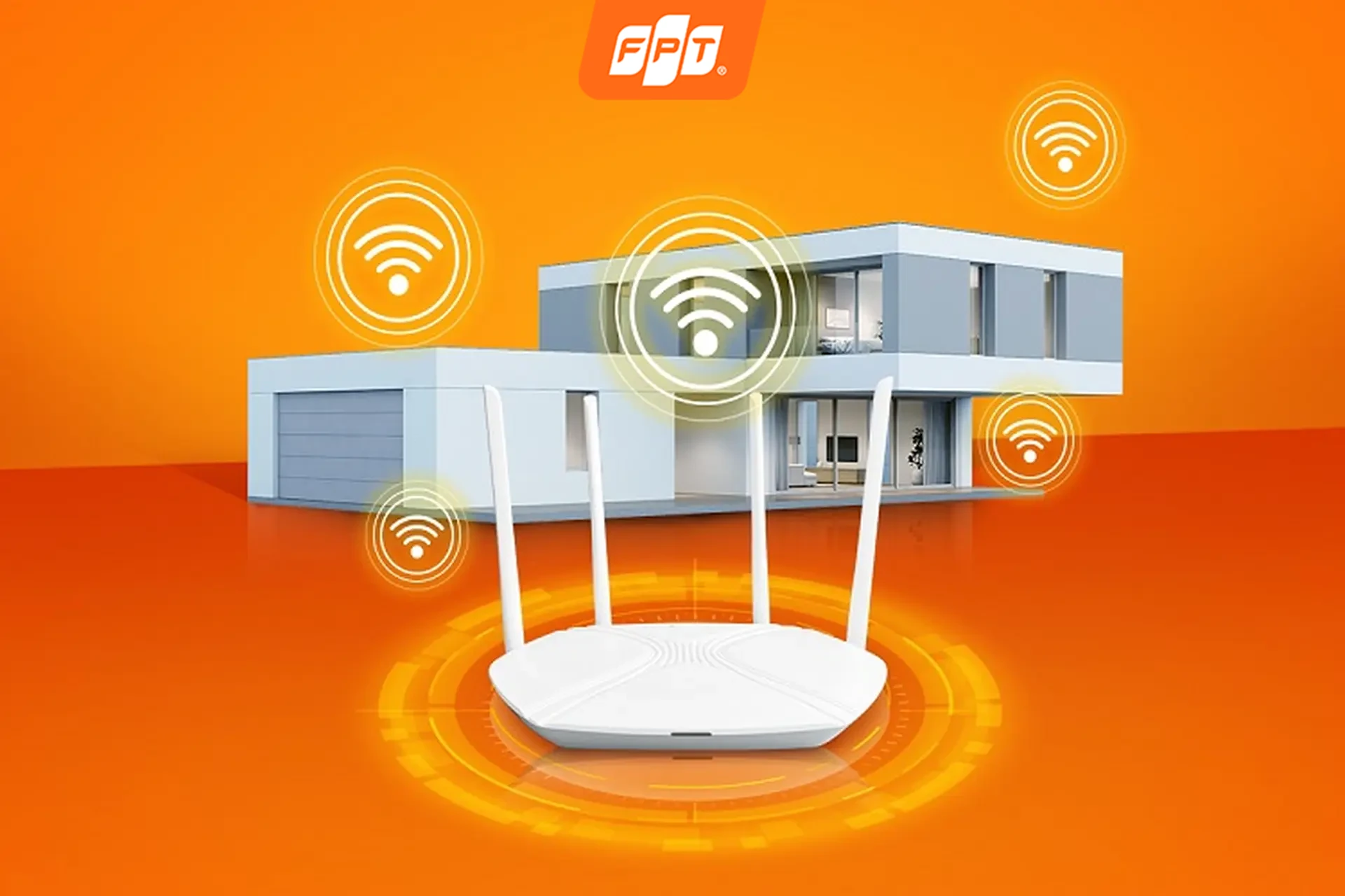 Quy trình lắp Internet Wifi FPT chỉ gồm 4 bước đơn giản và nhanh chóng