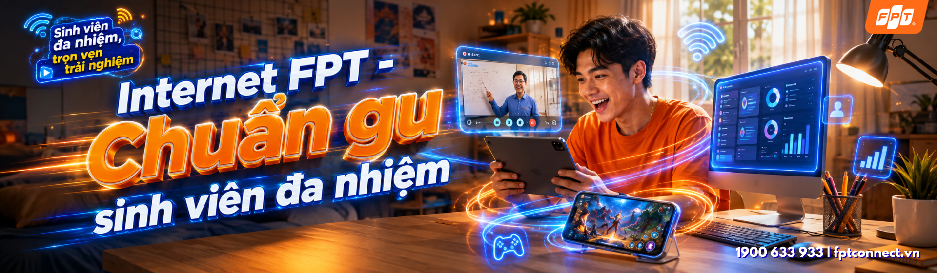 Back to school 2026 - lắp mạng internet FPT