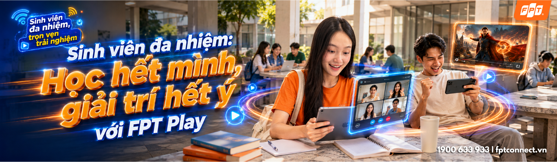 Back to school 2026 - truyền hình FPT Play