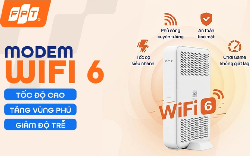 Công nghệ Wifi 6 tốc độ cao trong gói VIP7 Combo Sky VIP