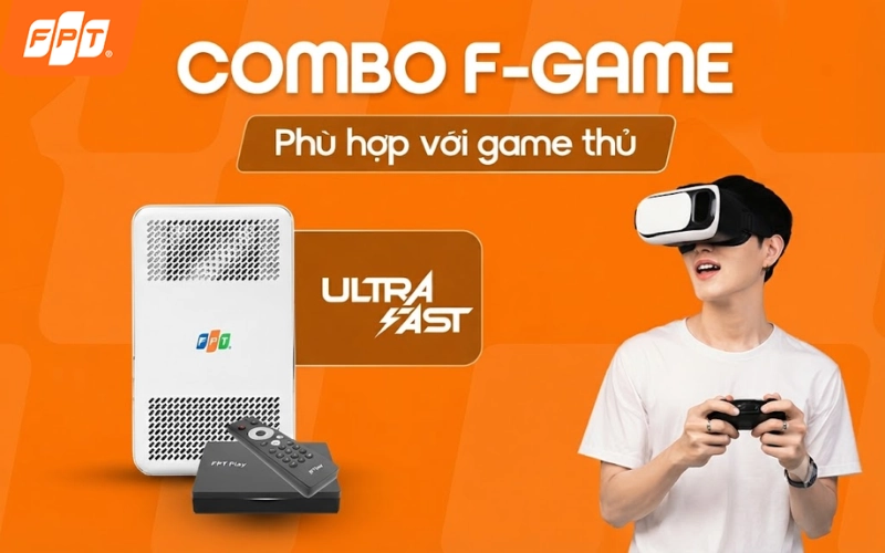 Gói Combo F-Game F1 đường truyền ổn định dành cho game thủ