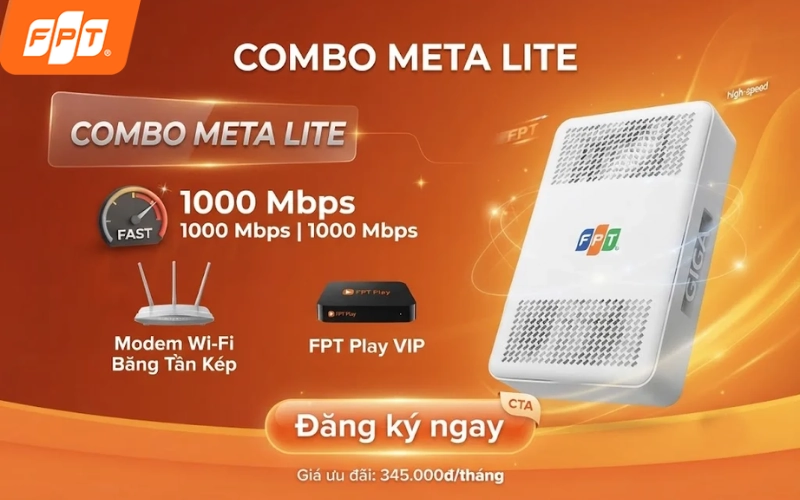 Thiết bị đi kèm trong gói Combo Meta Lite FPT