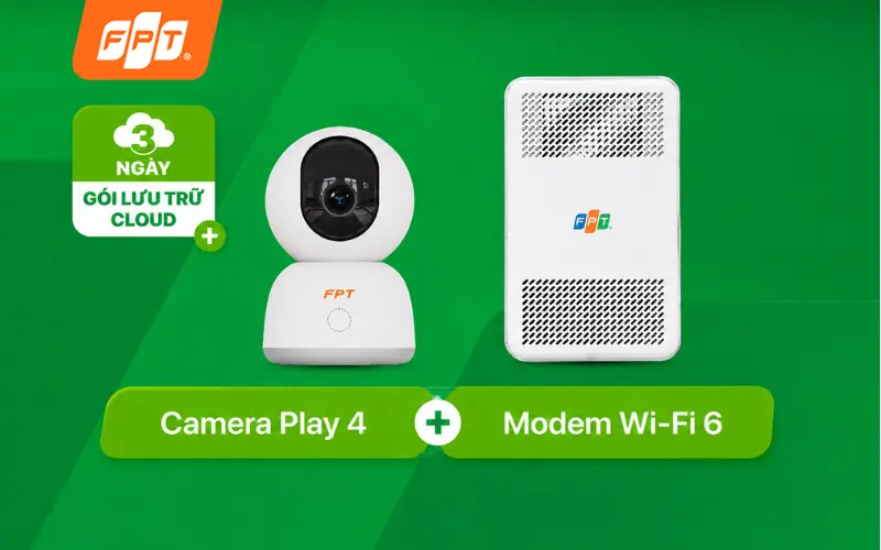 SkyEyes3 Play4 combo internet camera tiết kiệm chi phí