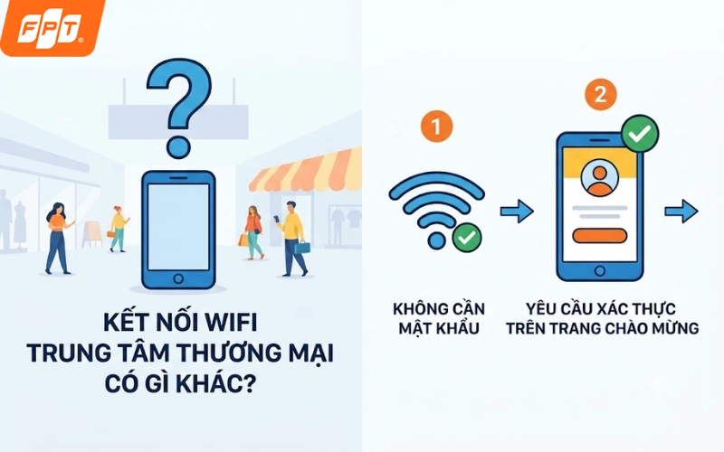 cách truy cập wifi nhà sách Phương Nam trong trung tâm thương mại