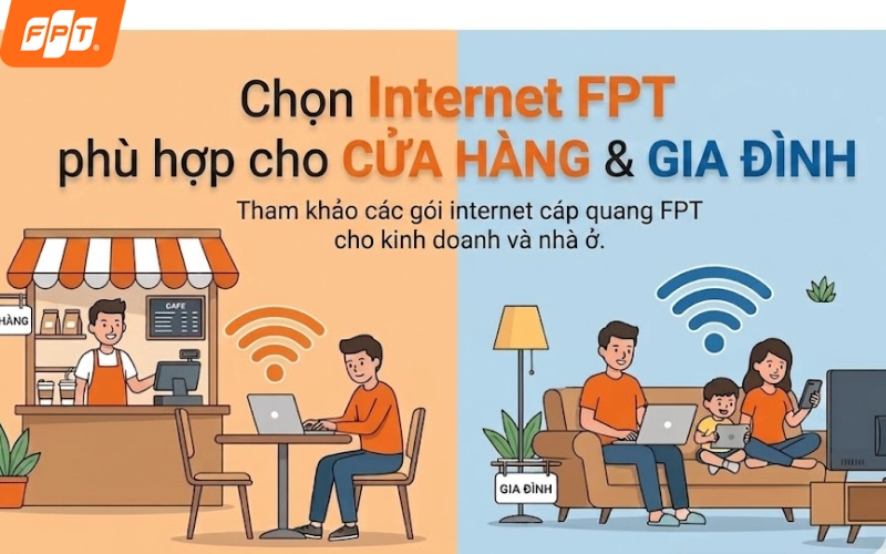 Lựa chọn gói cước Internet phù hợp nhu cầu