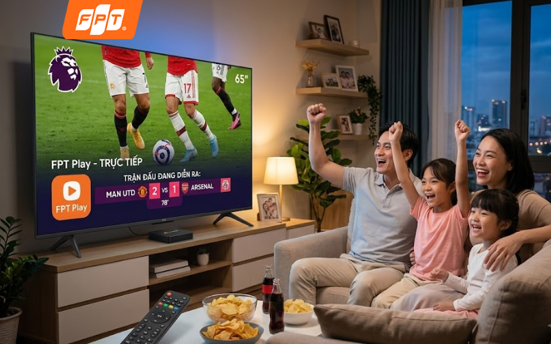 Thưởng thức trọn vẹn 380 trận Ngoại hạng Anh và giải trí VVIP cùng Combo Internet Lux500 VVIP