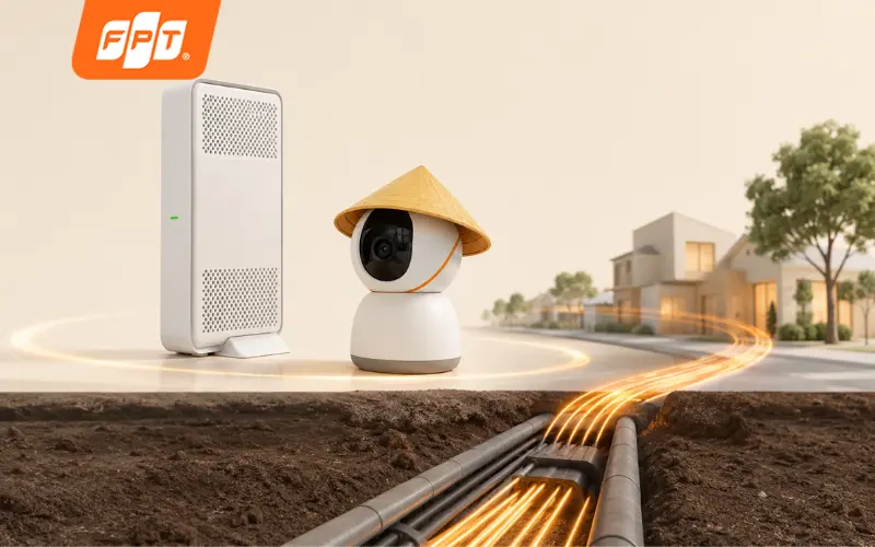 Modem Wifi 7 FPT trên nền hạ tầng XGS PON mang lại tốc độ internet 10Gbps đối xứng đỉnh cao