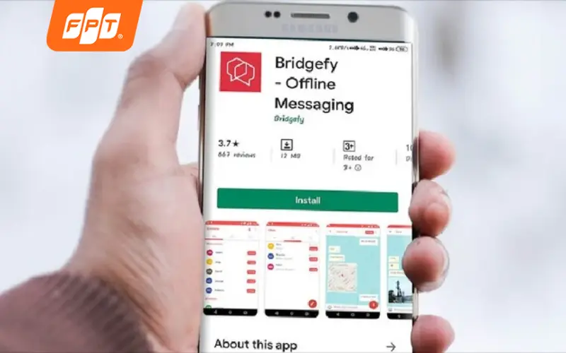 Bridgefy là app gọi video miễn phí không cần internet
