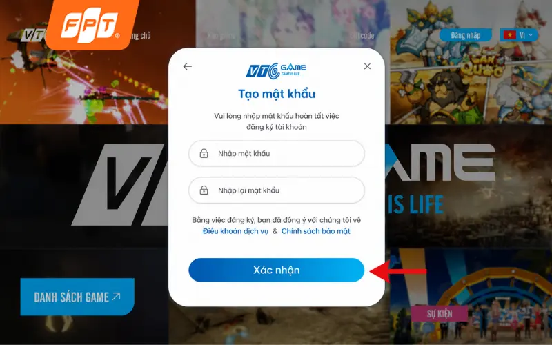 đổi mật khẩu Audition