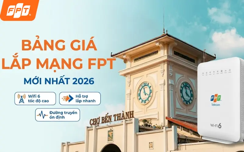 Gói Internet FPT cho cá nhân, hộ gia đình, cơ sở lưu trú, ăn uống chỉ từ 195.000đ/tháng