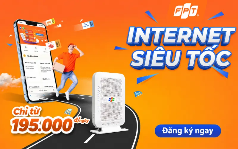 Gói lắp mạng FPT Nhiêu Lộc từ 195.000đ/tháng, kèm modem Wifi 6 phủ sóng ổn định