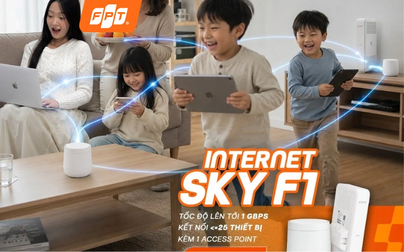 ói cước internet FPT băng thông lớn phục vụ kết nối đa thiết bị cho doanh nghiệp tại phường Phú Thuận
