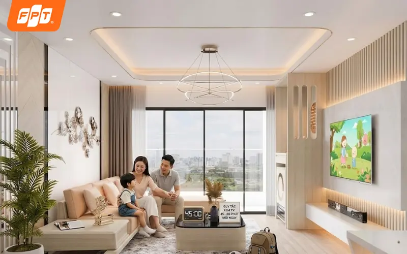 Gói cước Internet FPT gia đình tốc độ cao kèm modem WiFi 6 tại Phú Định