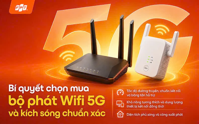 bộ phát wifi 5g tốt nhất hiện nay