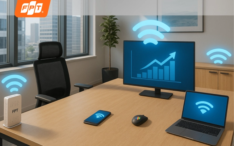 FPT cung cấp nhiều gói Business với băng thông lớn, thiết bị hiện đại và khả năng mở rộng linh hoạt