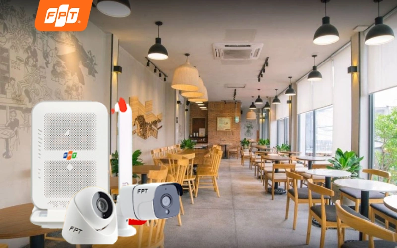 Cáp quang FPT ổn định cho văn phòng quán cà phê nhà hàng và cửa hàng tại Tân Mỹ