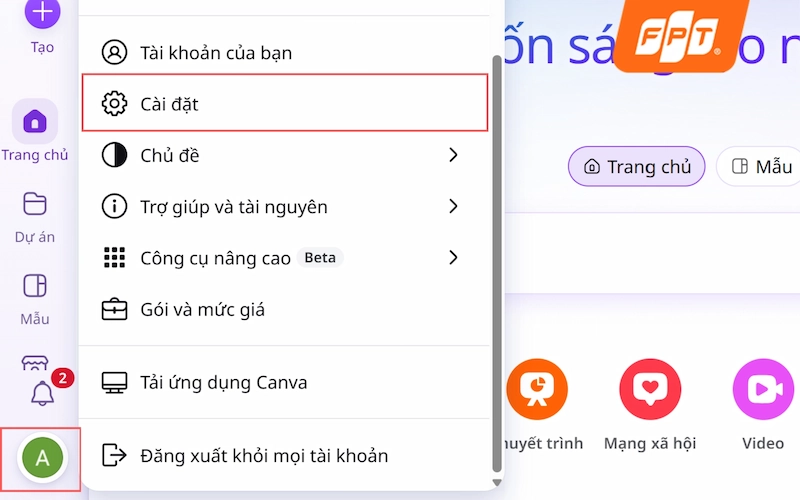 cách hủy canva pro