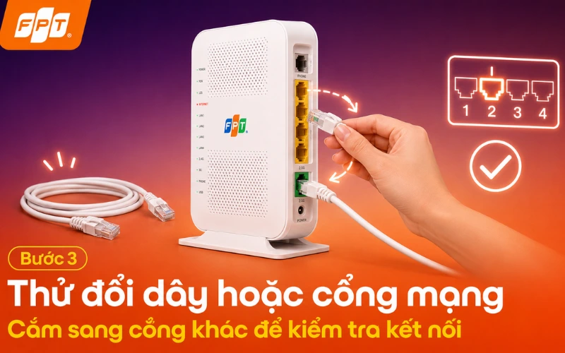 cách sửa cục wifi không có internet