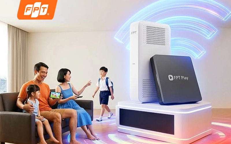 Các gói cước Internet cáp quang FPT Wifi 6 và Truyền hình FPT Play phù hợp cho gia đình và hộ kinh doanh