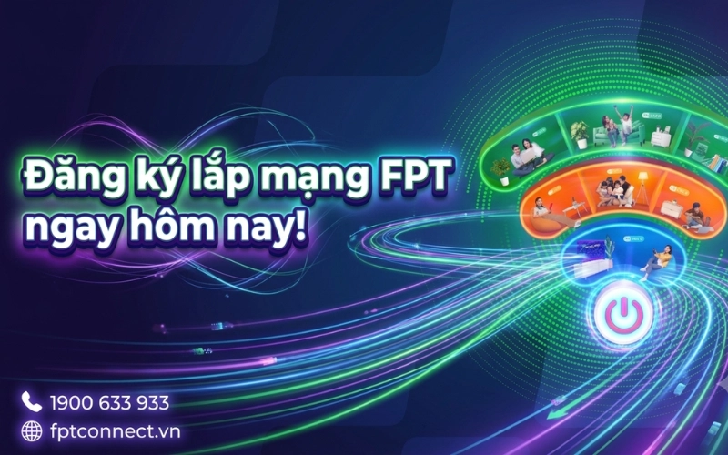 Kỹ thuật viên FPT Telecom khảo sát hạ tầng và hỗ trợ lắp đặt mạng tận nhà trong 24 giờ