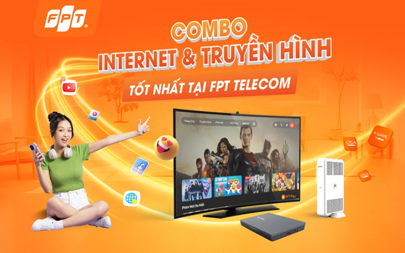 Trải nghiệm mạng cáp quang FPT Wifi 6 tốc độ cao phục vụ làm việc giải trí gia đình tại Vườn Lài