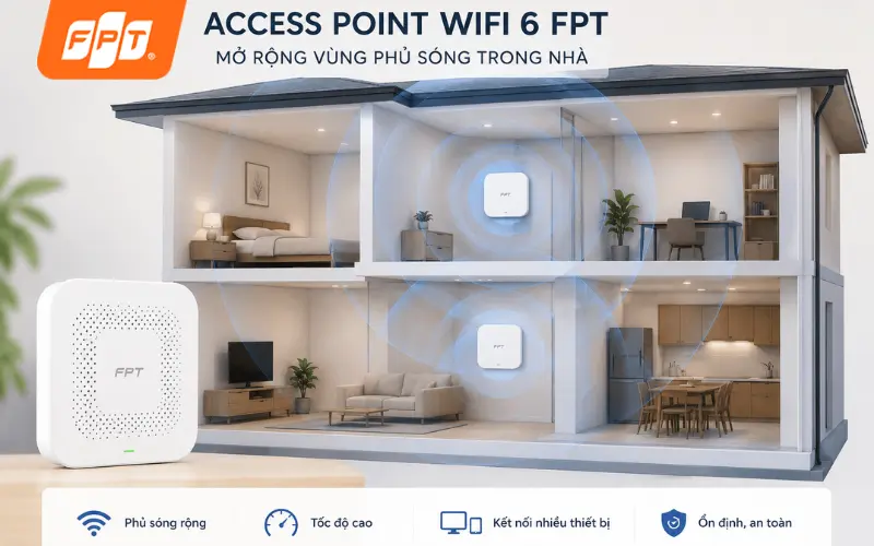 Chọn đúng gói Internet, bố trí Wifi hợp lý giúp nhà nhiều tầng phủ sóng ổn định