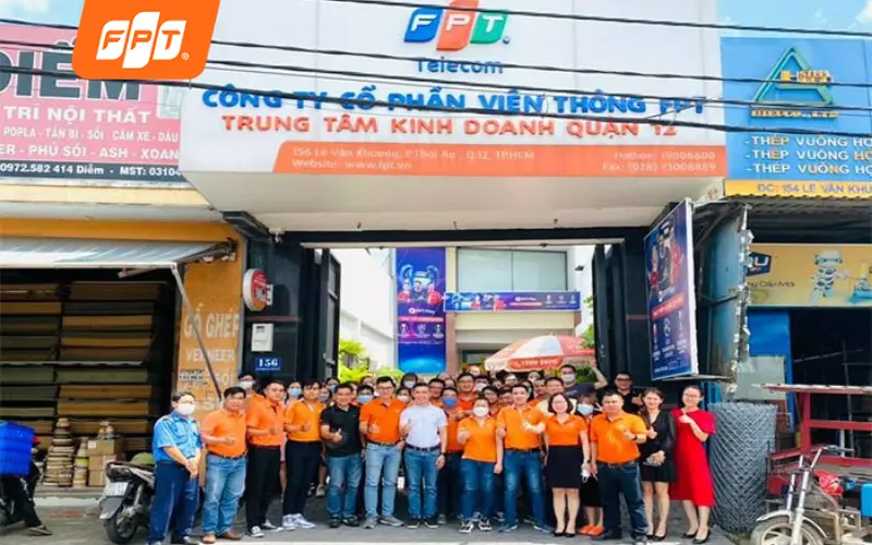 Điểm giao dịch FPT gần phường Tân Thới Hiệp