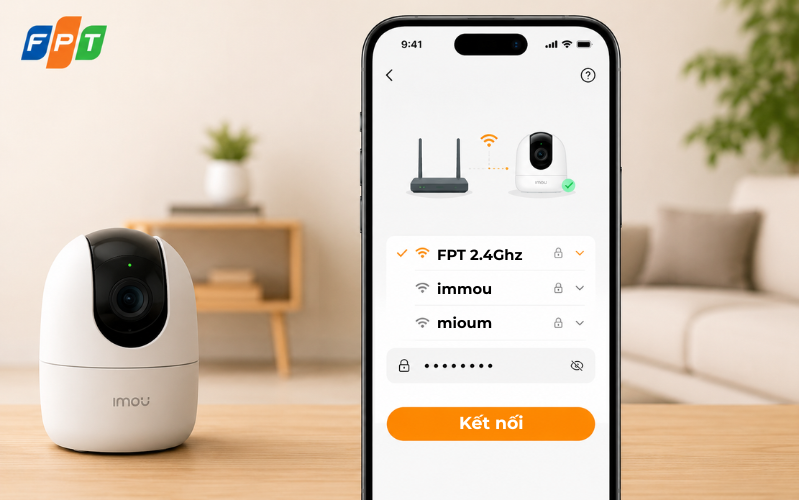 cách cài đặt camera IMOU trên điện thoại