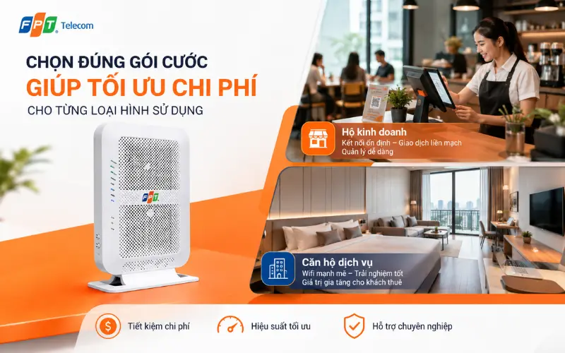 Chọn gói internet Wifi FPT Phường Gia Định