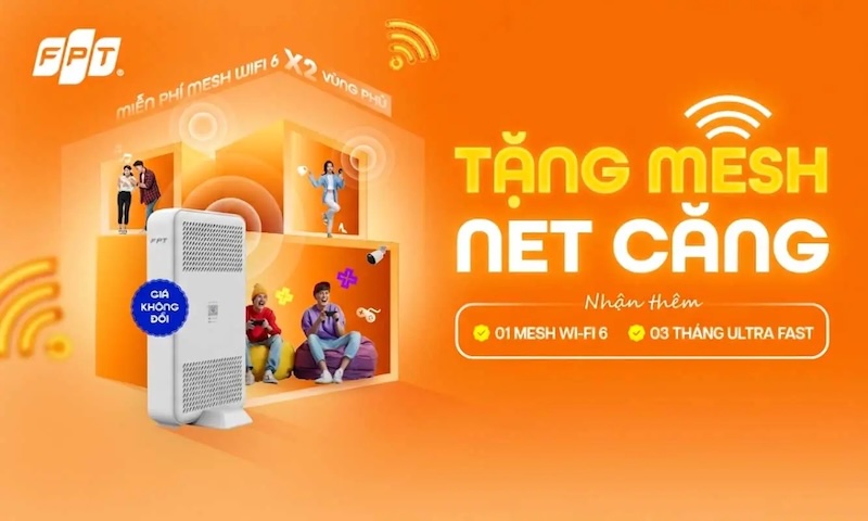 Khuyến mãi đăng ký lắp mạng FPT tại phường Bình Trung với nhiều ưu đãi hấp dẫn.