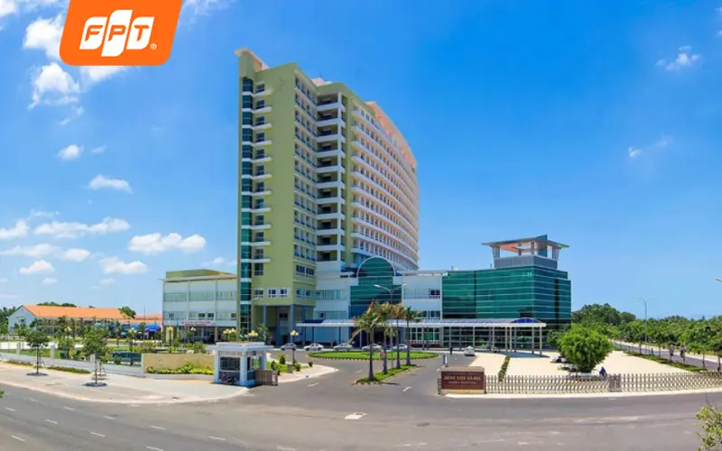 Trung tâm hành chính và Bệnh viện Bà Rịa trên Quốc lộ 51, phường Bà Rịa
