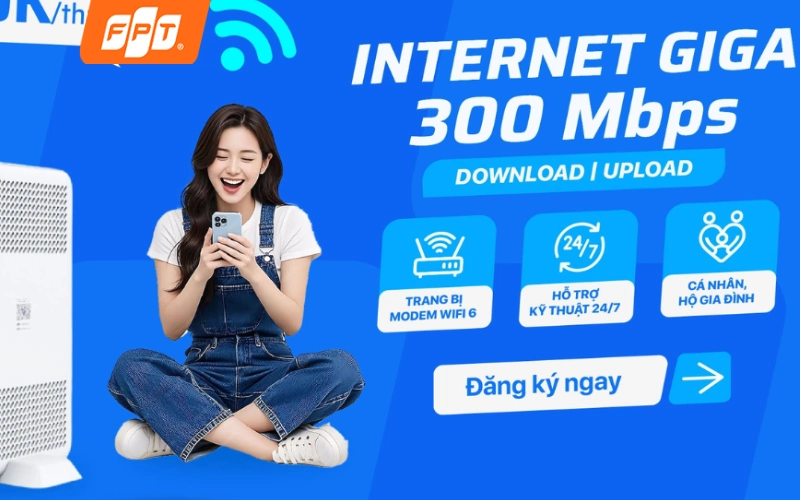 Bảng giá cước internet FPT cho hộ gia đình và nhà vườn tại phường Tân Hải
