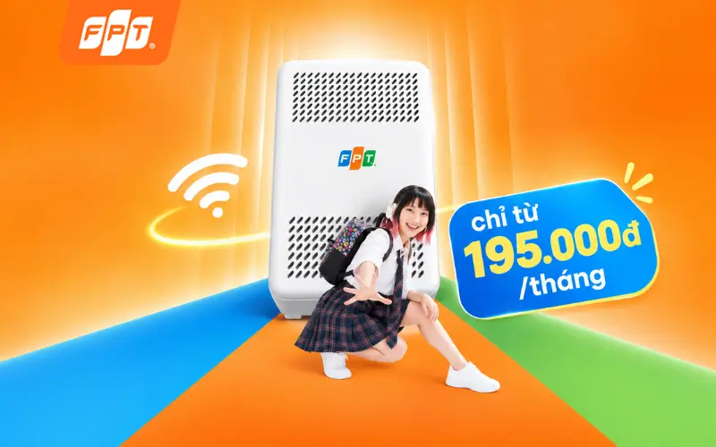 Khuyến mãi lắp mạng internet FPT phường Chánh Phú Hòa miễn phí modem WiFi 6