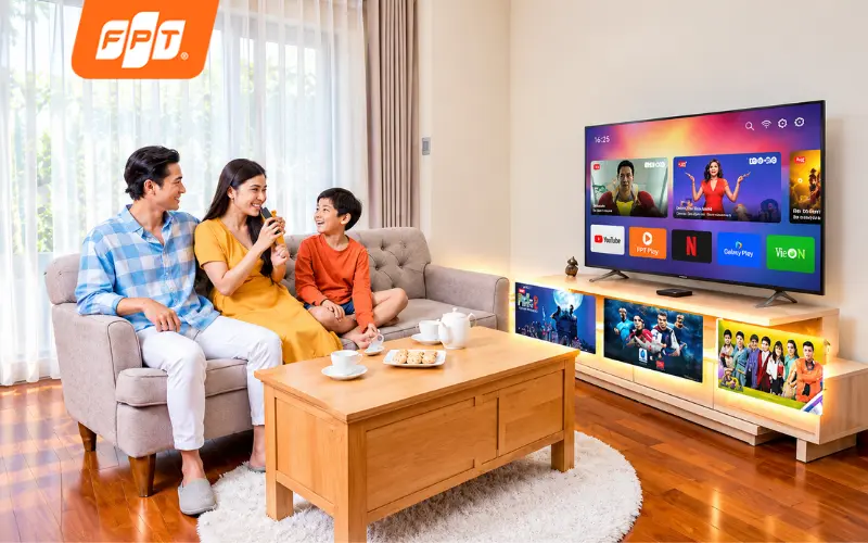 Bảng giá lắp mạng FPT Phú Lợi cho hộ gia đình nhà phố