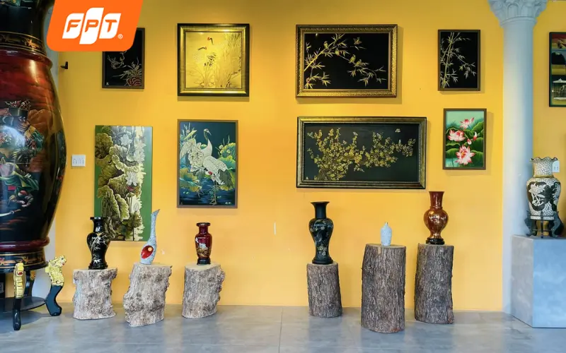 Làng nghề sơn mài Tương Bình Hiệp phường Chánh Hiệp