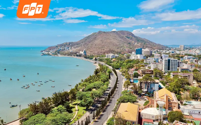 Trục thương mại Nguyễn An Ninh sầm uất và khu dân cư đông đúc, phường Tam Thắng