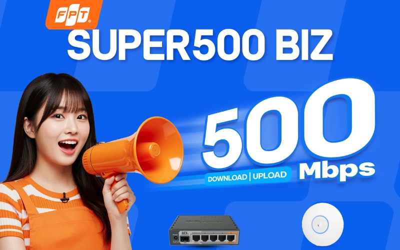Bảng giá cước internet FPT cho doanh nghiệp tại phường Rạch Dừa