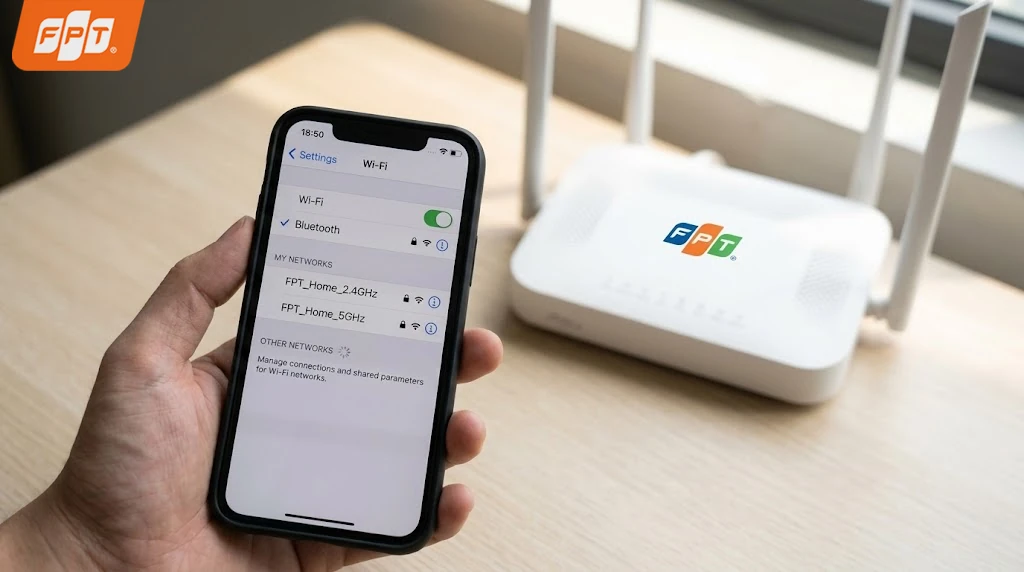 Cách quét wifi trên iPhone
