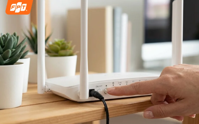 Cách tắt modem wifi