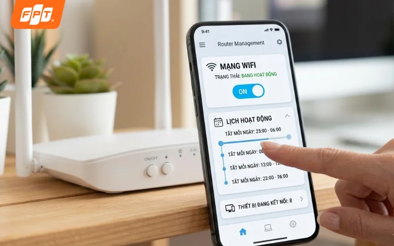 Cách tắt modem wifi