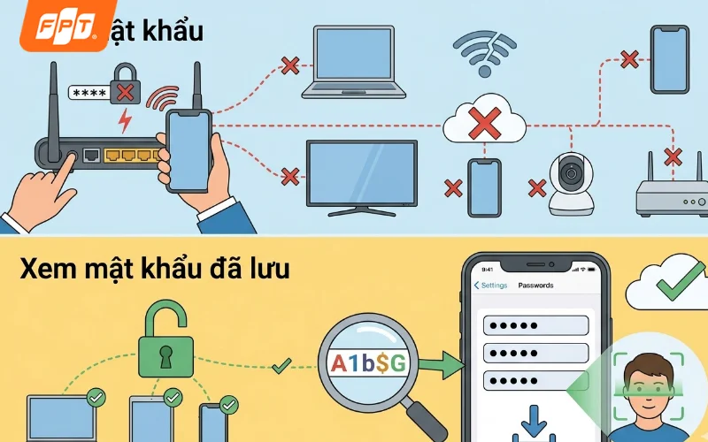 Cách đổi mật khẩu wifi trên iPhone