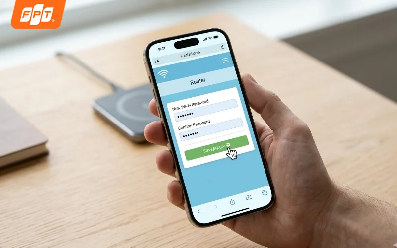 Cách đổi mật khẩu wifi trên iPhone
