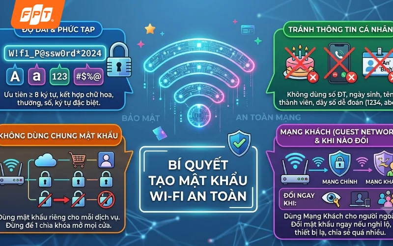 Cách đổi mật khẩu wifi trên iPhone