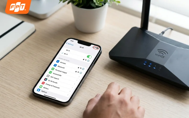 Cách nhận biết wifi 6 trên iPhone
