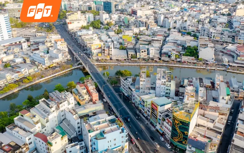 Cáp quang FPT phủ từ trung tâm Hắc Dịch cũ đến khu dân cư Sông Xoài