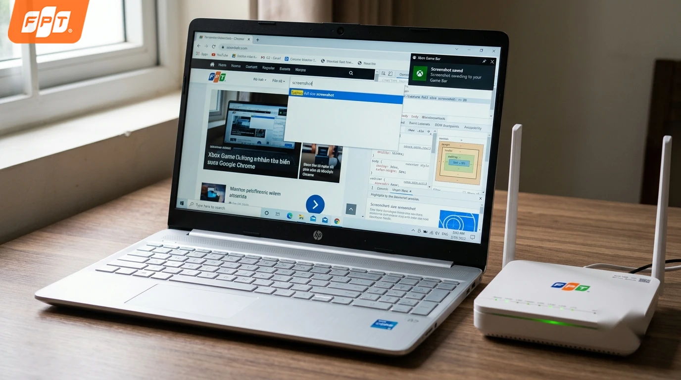 Cách chụp màn hình máy tính HP