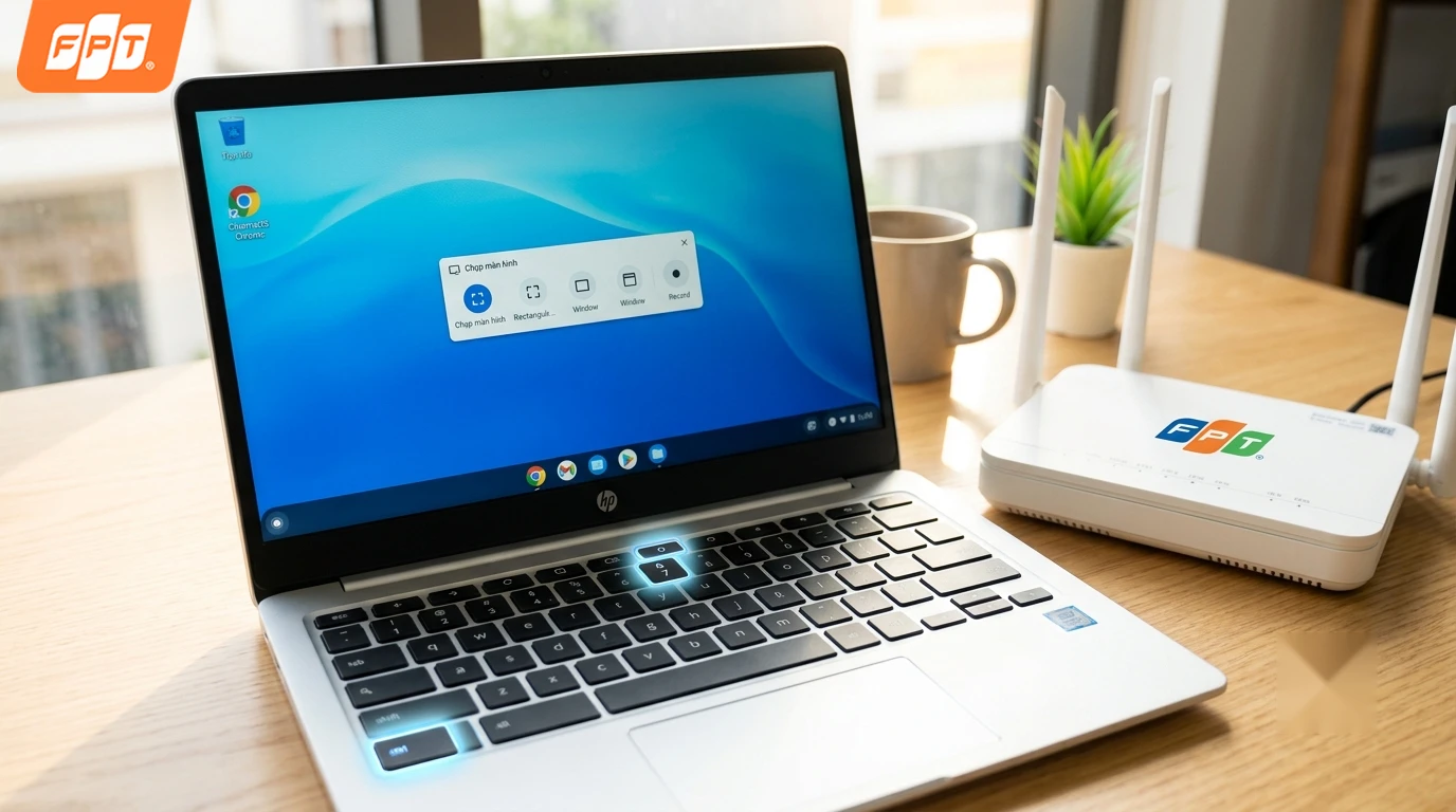 Cách chụp màn hình máy tính HP
